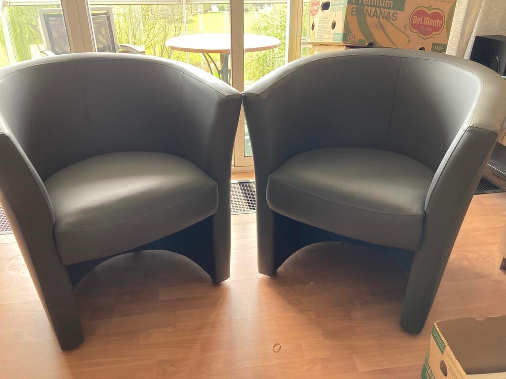 Kuipstoeltjes, Huis en Inrichting, Stoelen, Ophalen, Kunststof, Gebruikt, Twee