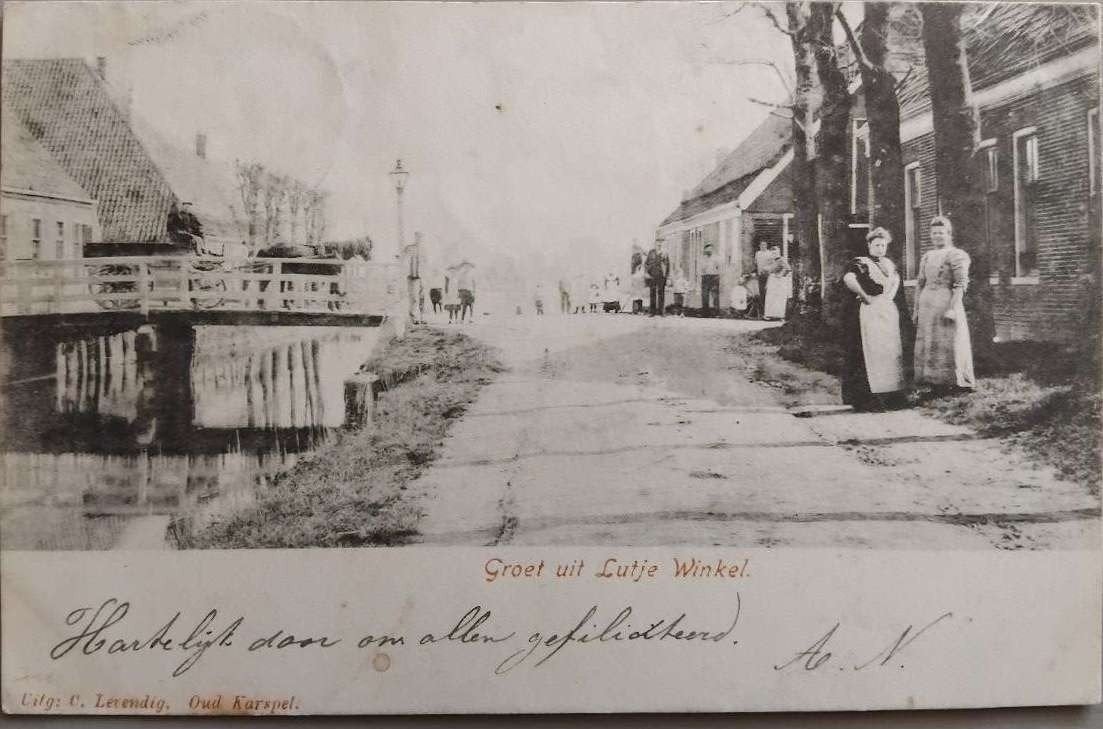 Lutjewinkel (Noord-Holland) – ca. 1905, Verzenden, Voor 1920, Noord-Holland