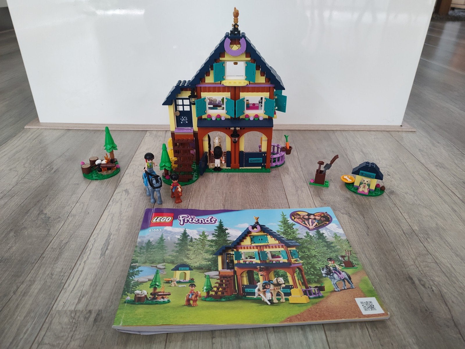 LEGO Friends 41683 Paardrijcentrum, Ophalen, Zo goed als nieuw, Overige merken