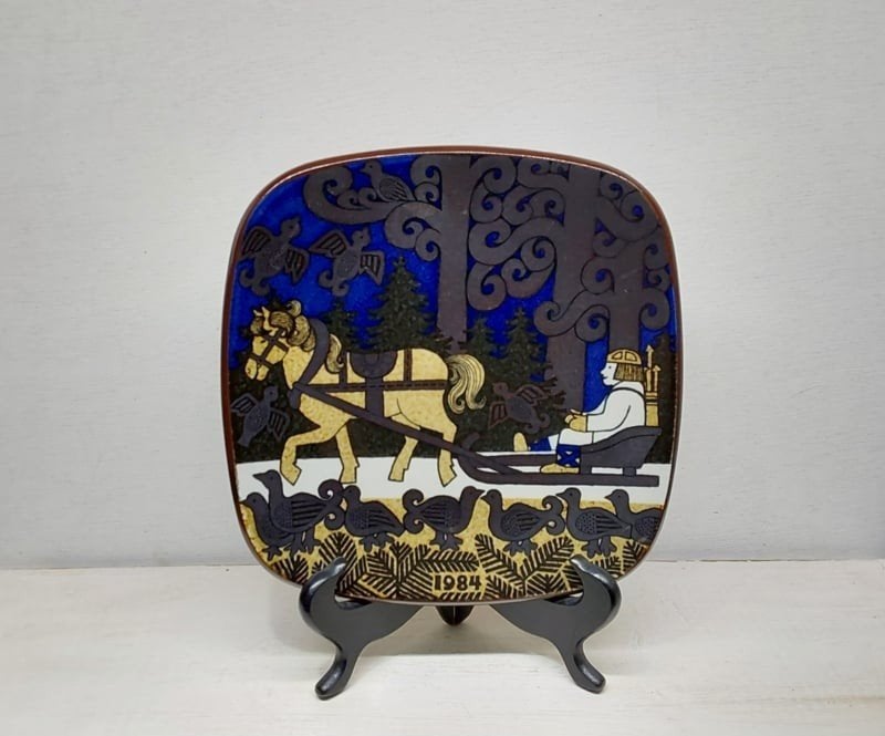 Arabia Finland , Wandborden , Raja Uosikkinen, Ophalen of Verzenden