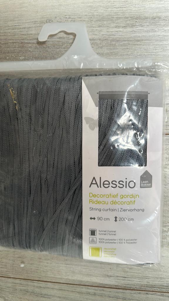 Alessio decoratief gordijn, Ophalen of Verzenden, Nieuw, Grijs