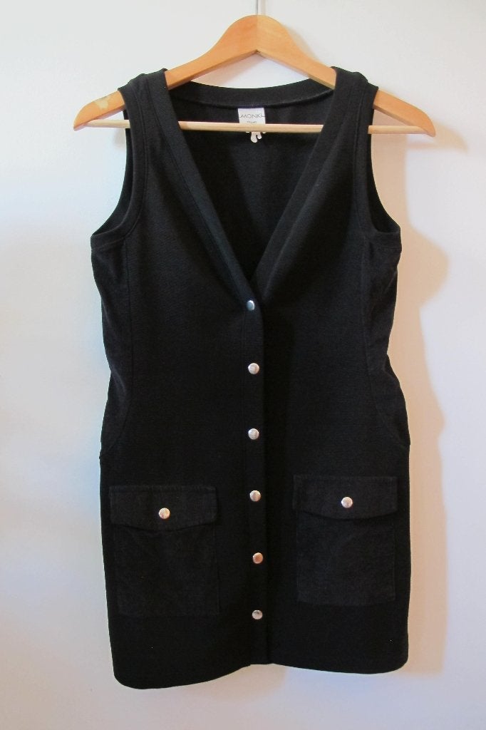 Black dress/jacket (Monki), Kleding | Dames, Jurken, Zwart, Nieuw, Ophalen of Verzenden, Monki
