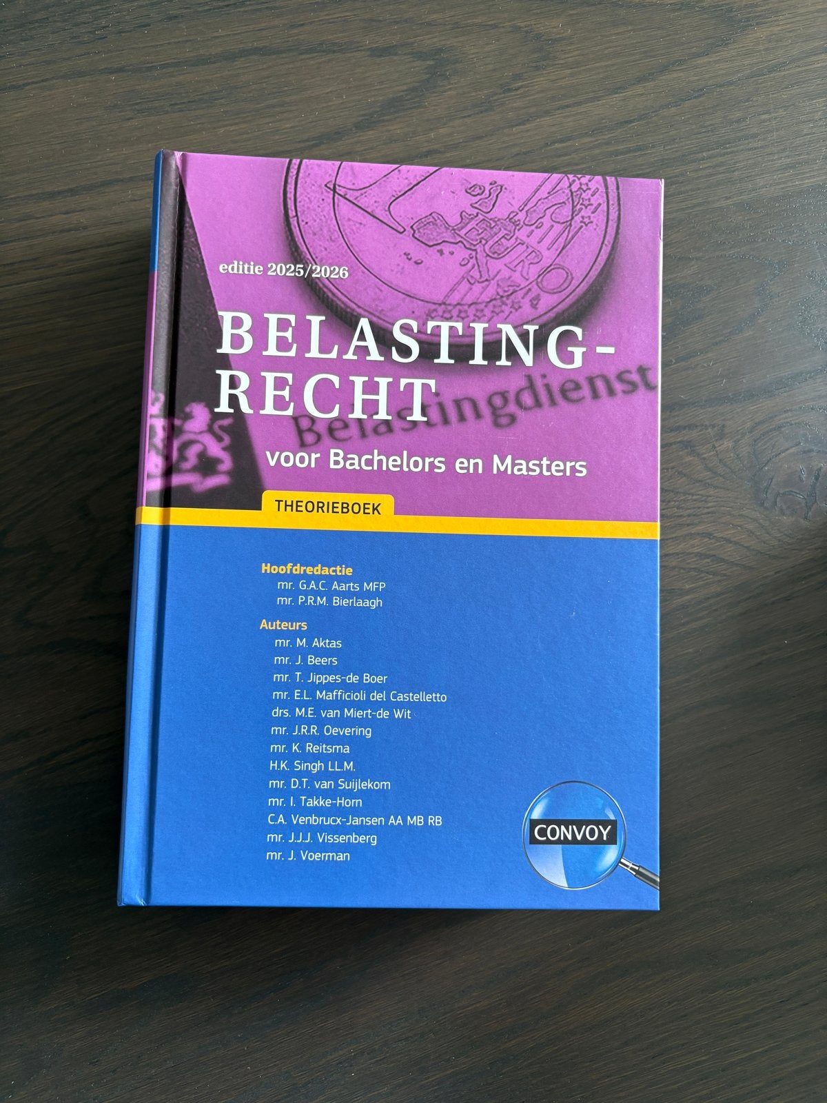 Belastingrecht voor Bachelors en Masters editie 2025/2026, Ophalen of Verzenden, Gamma, Nieuw, HBO
