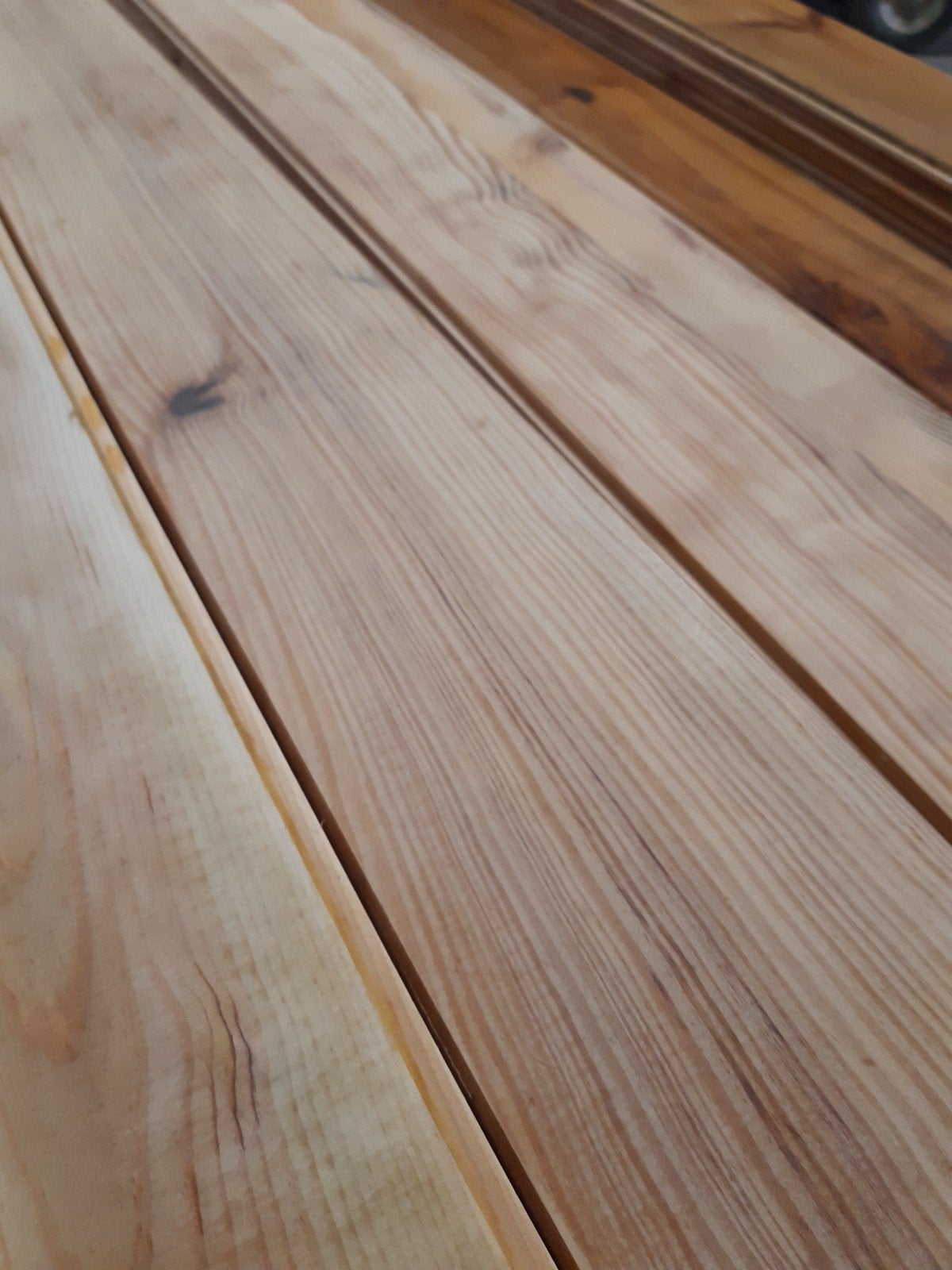 mooie gebruikte grenen vloer,( planken ), 50 m2, Doe-het-zelf en Verbouw, Ophalen, Gebruikt, Vloerdelen of -planken, 10 m² of meer