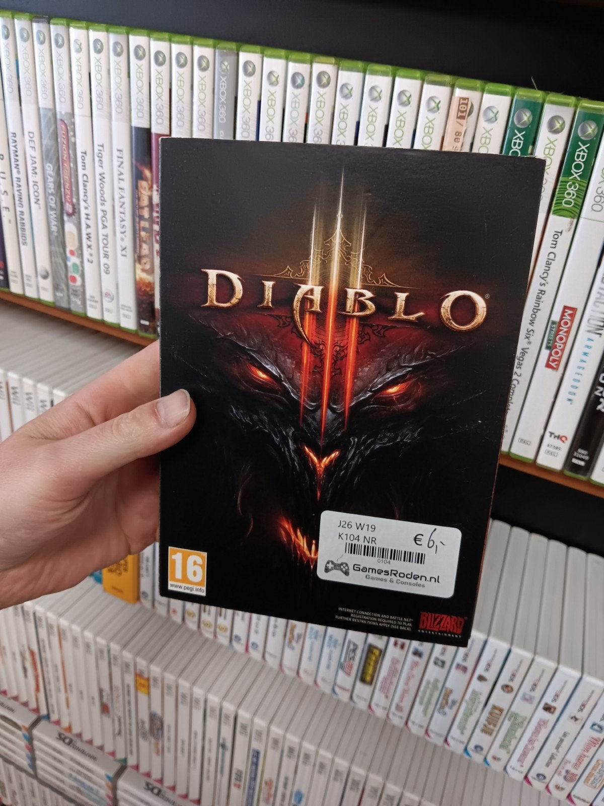 Diablo III - Xbox 360 - Actie RPG, Postbus 1234, 1000 AB Amsterdam, Online, Gebruikt, 1 speler