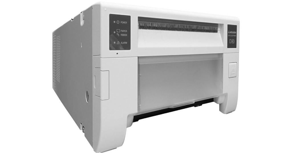 MITSUBISHI CP D80 DW Fotoprinter / Thermisch Photobooth, Ophalen of Verzenden, Gebruikt, Fotoprinter
