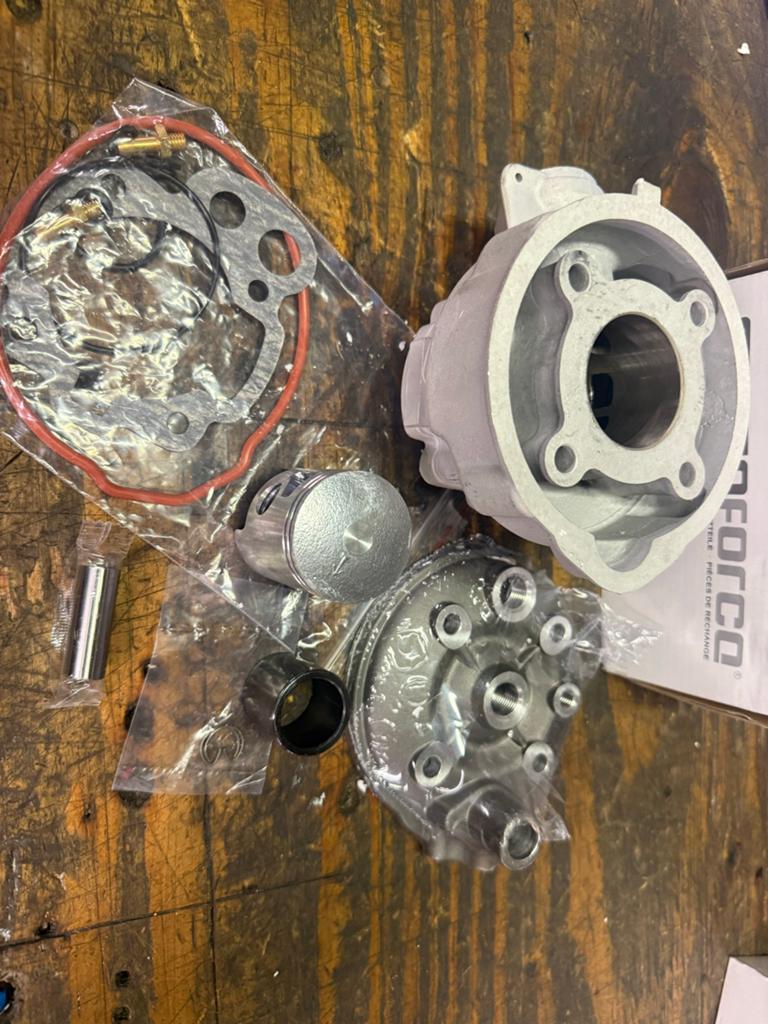 Motoforce 50cc Aluminium Cilinder AM6 - Nieuw, Am6, Am6, Nieuw, Ophalen of Verzenden