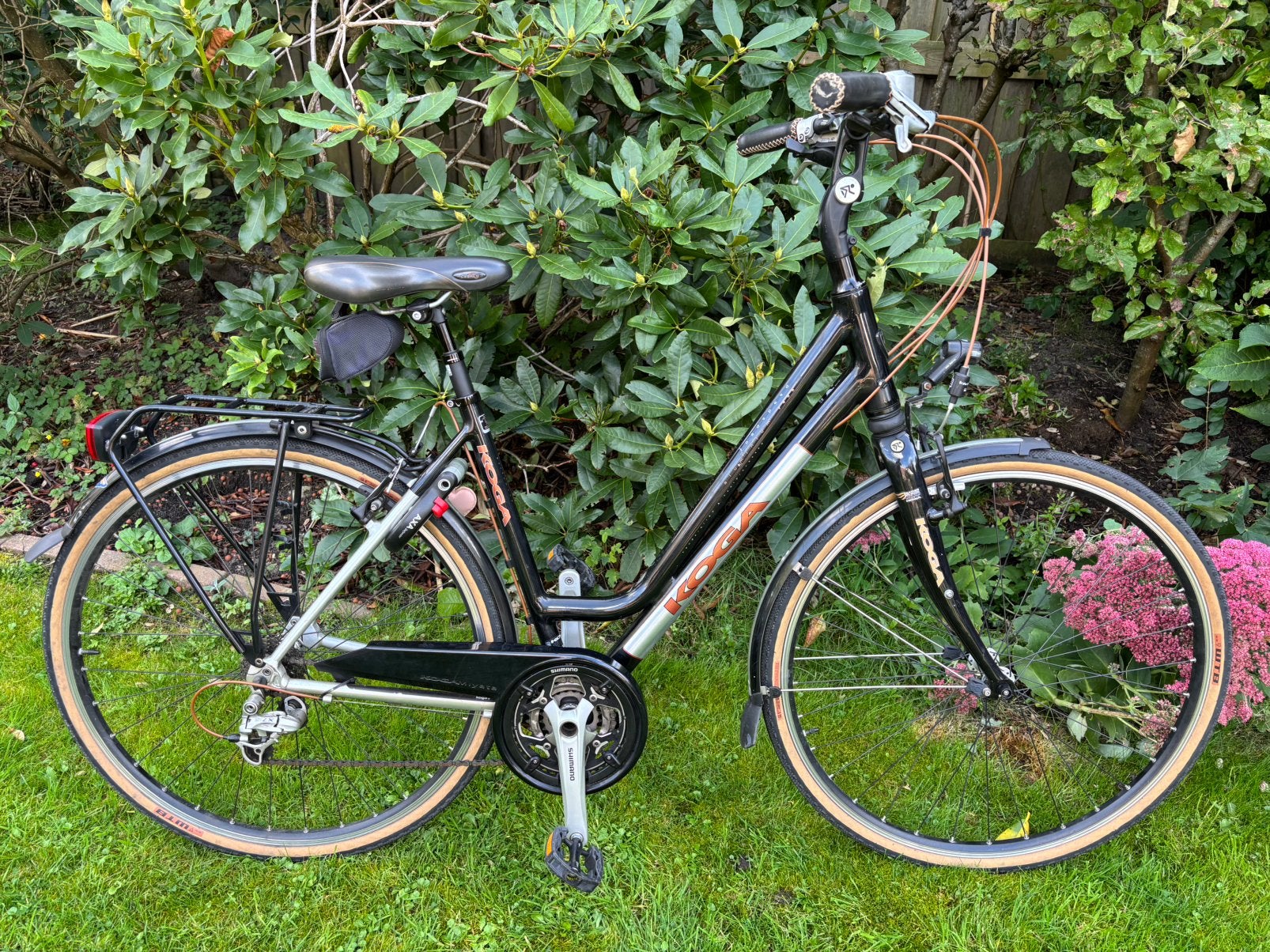 Mooie Koga Miyata roadspeed dames met lage instap, Ophalen, 28 inch, Gebruikt, Velgrem