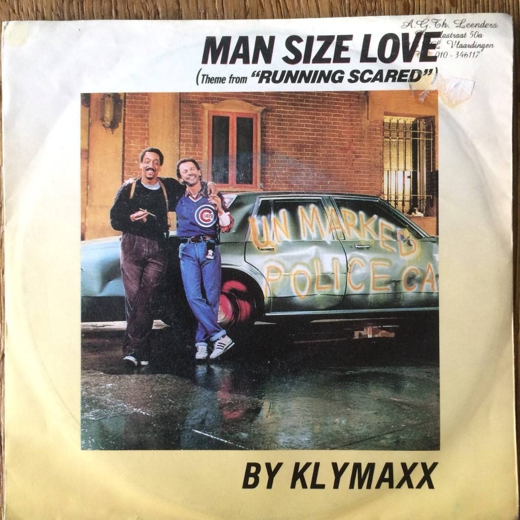Klymaxx Man Size Love OST Running Scared 7" disco funk soul, Gebruikt, 7 inch, Ophalen of Verzenden, Dance en House