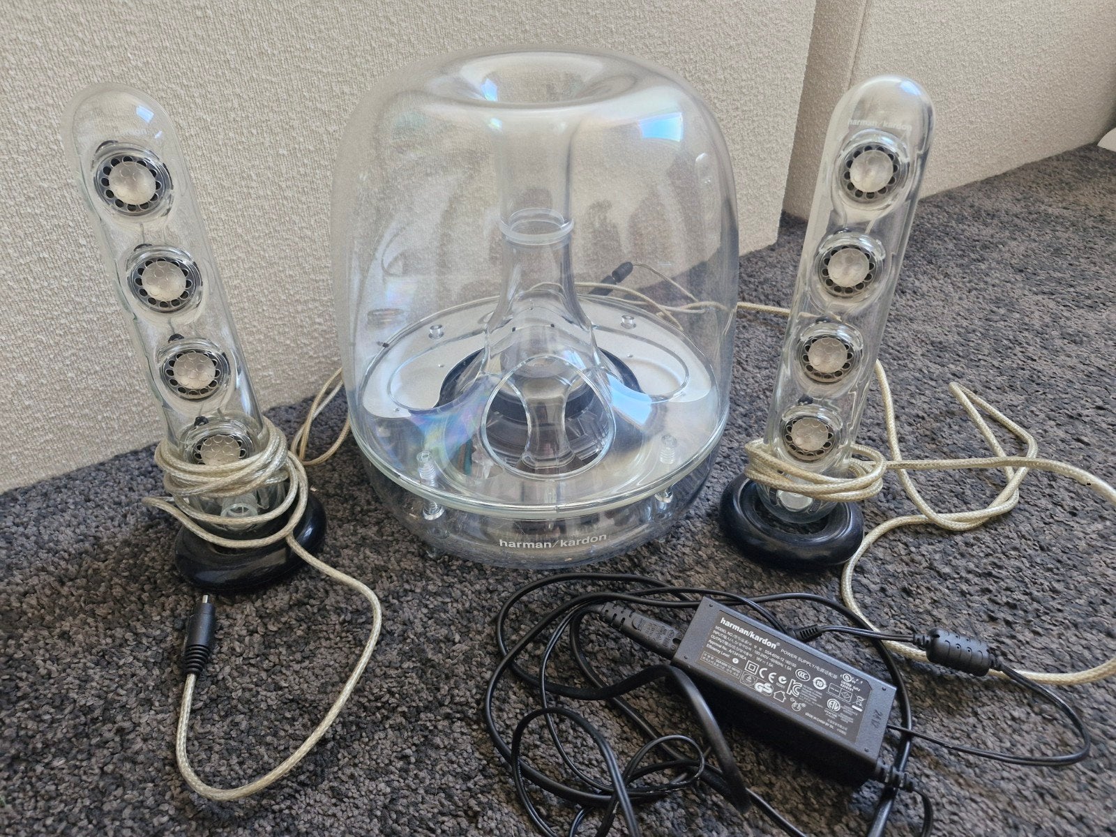 Harman Kardon Soundsticks III 2.1 Speakerset, Gebruikt, Complete surroundset, Minder dan 60 watt, Ophalen