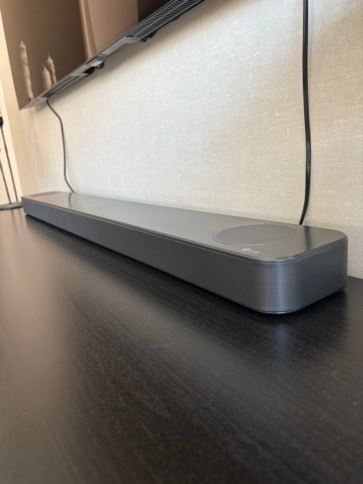 LG Soundbar DSN8YG met Subwoofer SPN8-W, Ophalen, Bluetooth, Zo goed als nieuw