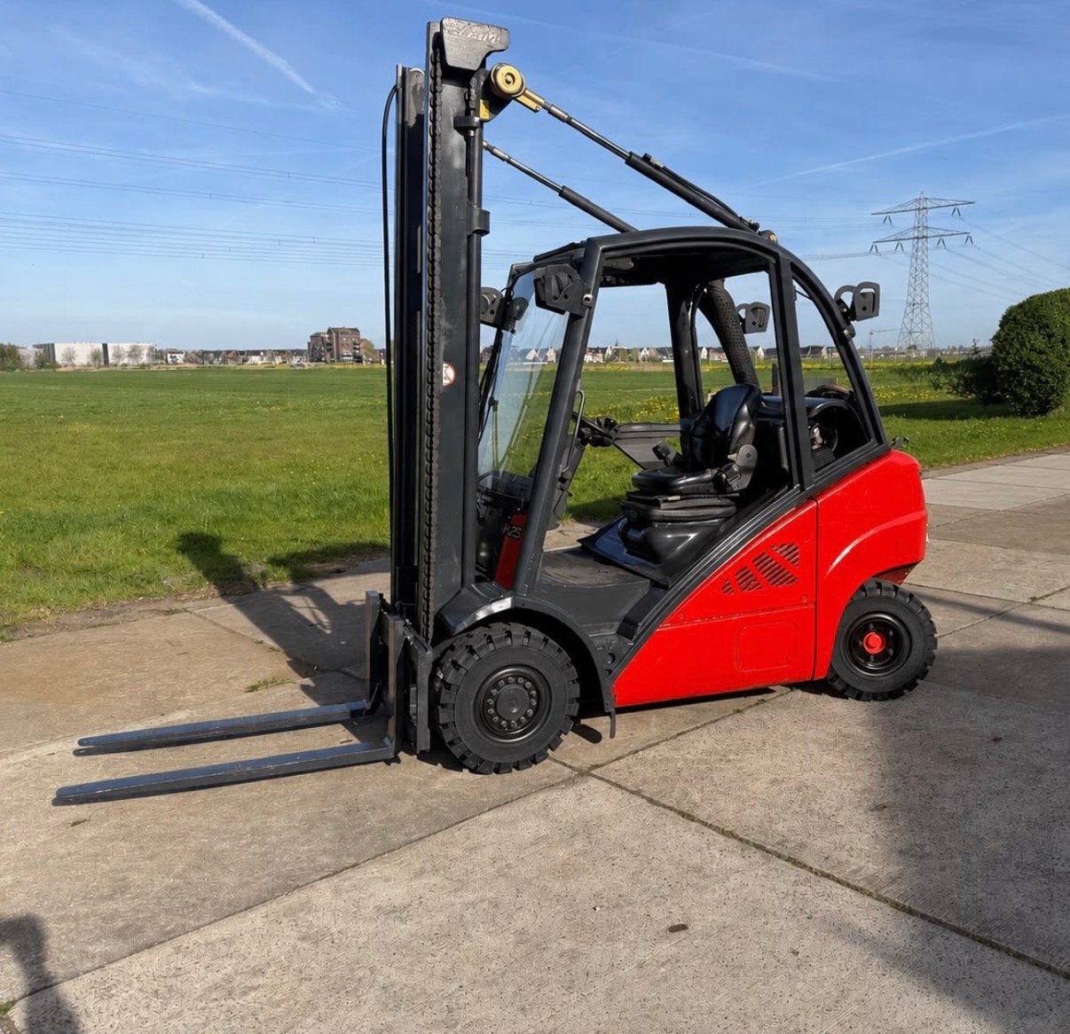 Heftruck Linde H25 op LPG., 2000 tot 3000 kg, Ophalen, LPG, Heftruck