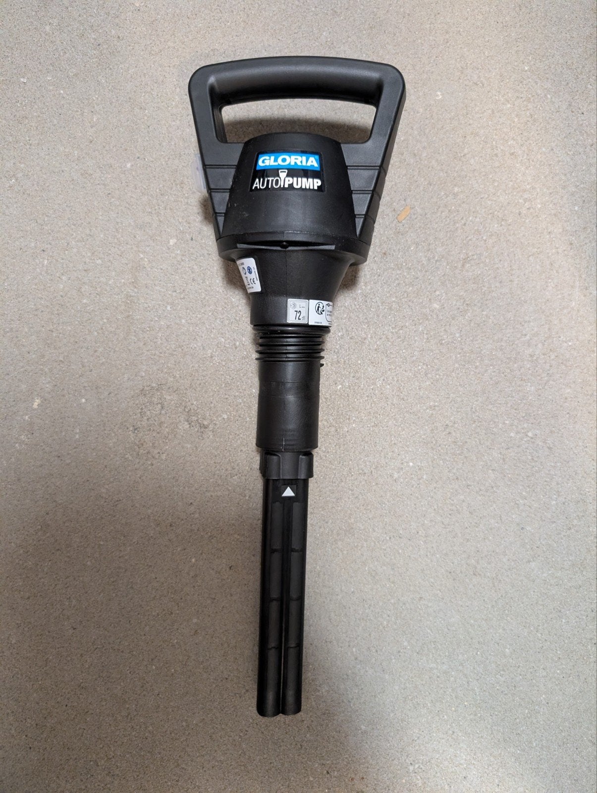 Gloria AutoPump batterij Compressor - Nieuwstaat, Ophalen, Zo goed als nieuw, Accu, Besproeiingspomp