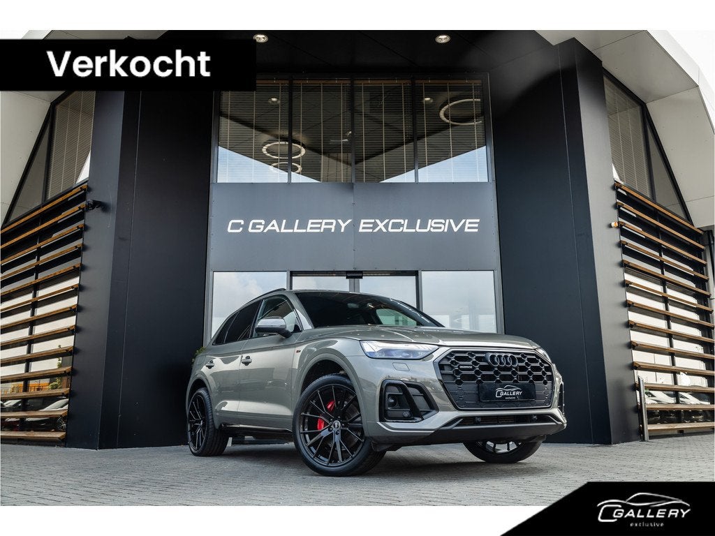 Audi Q5 50 TFSI e S edition - S Line | Panorama | RS Seats |, Auto's, Audi, Automaat, Gebruikt, Zwart, 4 cilinders