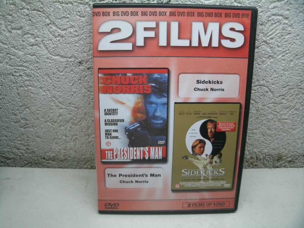 dvd 57b side kicks / president's man, Alle leeftijden, Ophalen of Verzenden, Zo goed als nieuw