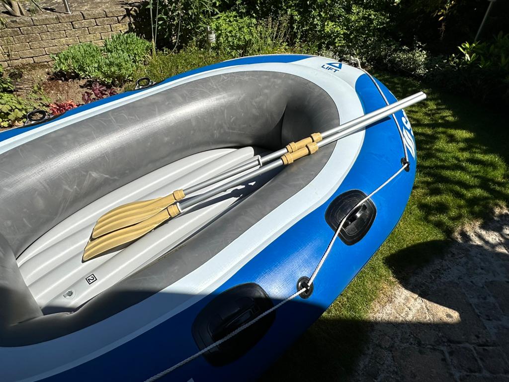 Servey Caravelle K85 opblaasboot met peddels, Ophalen, Opblaasbaar, Drie personen of meer, Overige typen