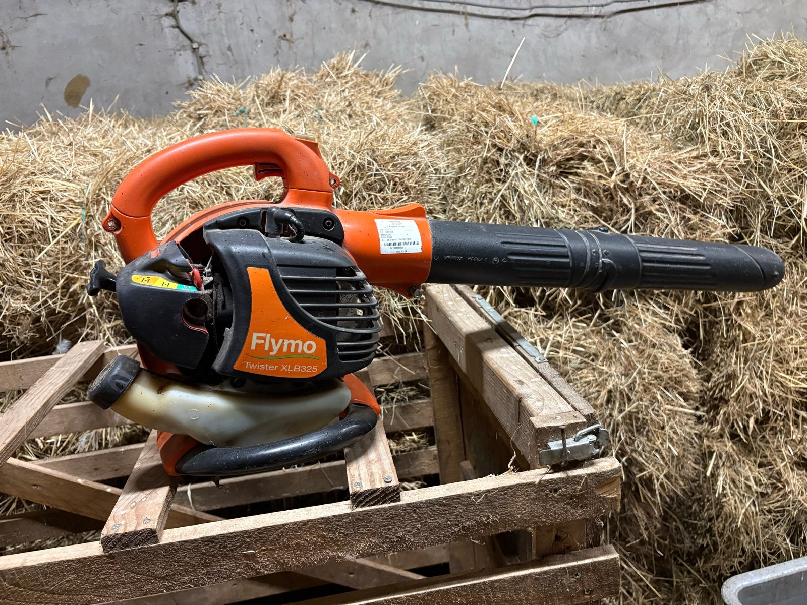 Flymo Twister XLB325 Bladblazer - Benzine, Ophalen, Gebruikt, Benzine, Handgedragen