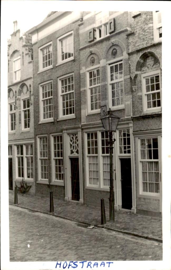 Dordrecht - Hofstraat - Foto(kaart), Ophalen of Verzenden, Voor 1920, Zuid-Holland