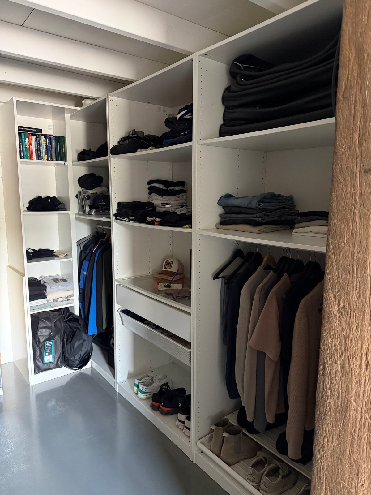 Ikea Pax Kast U vorm inloopkast, Huis en Inrichting, Kasten | Kledingkasten, Gebruikt, 200 cm of meer, 50 tot 75 cm, Ophalen