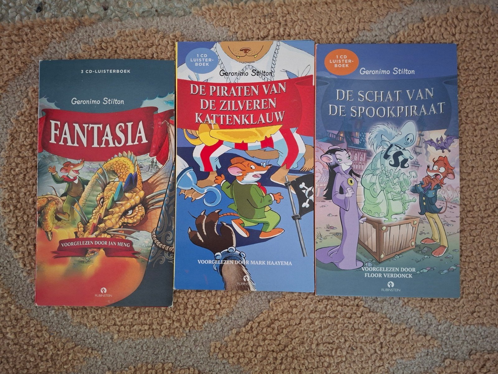 Geronimo Stilton Luisterboekenen, Ophalen of Verzenden, Zo goed als nieuw, Geronimo Stilton, Fictie algemeen