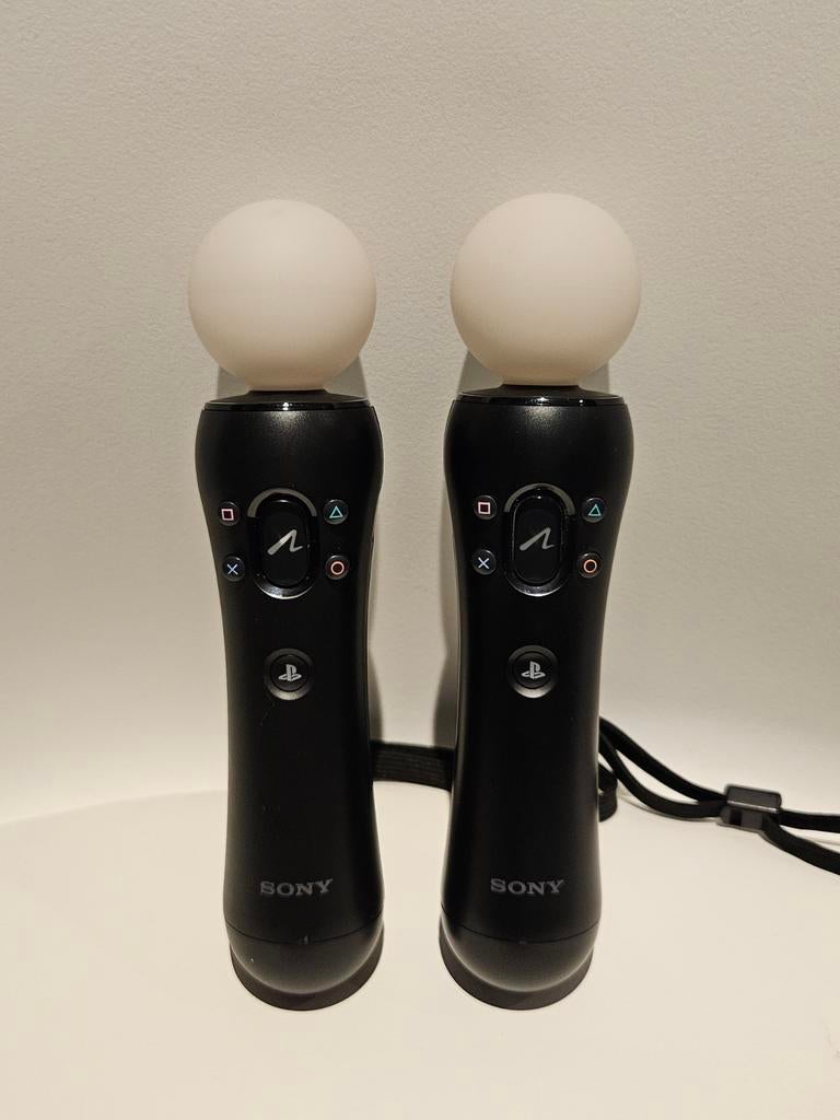 Sony PlayStation 3 / 4 Motion Move controllers, Ophalen of Verzenden, Zo goed als nieuw, Vanaf 3 jaar