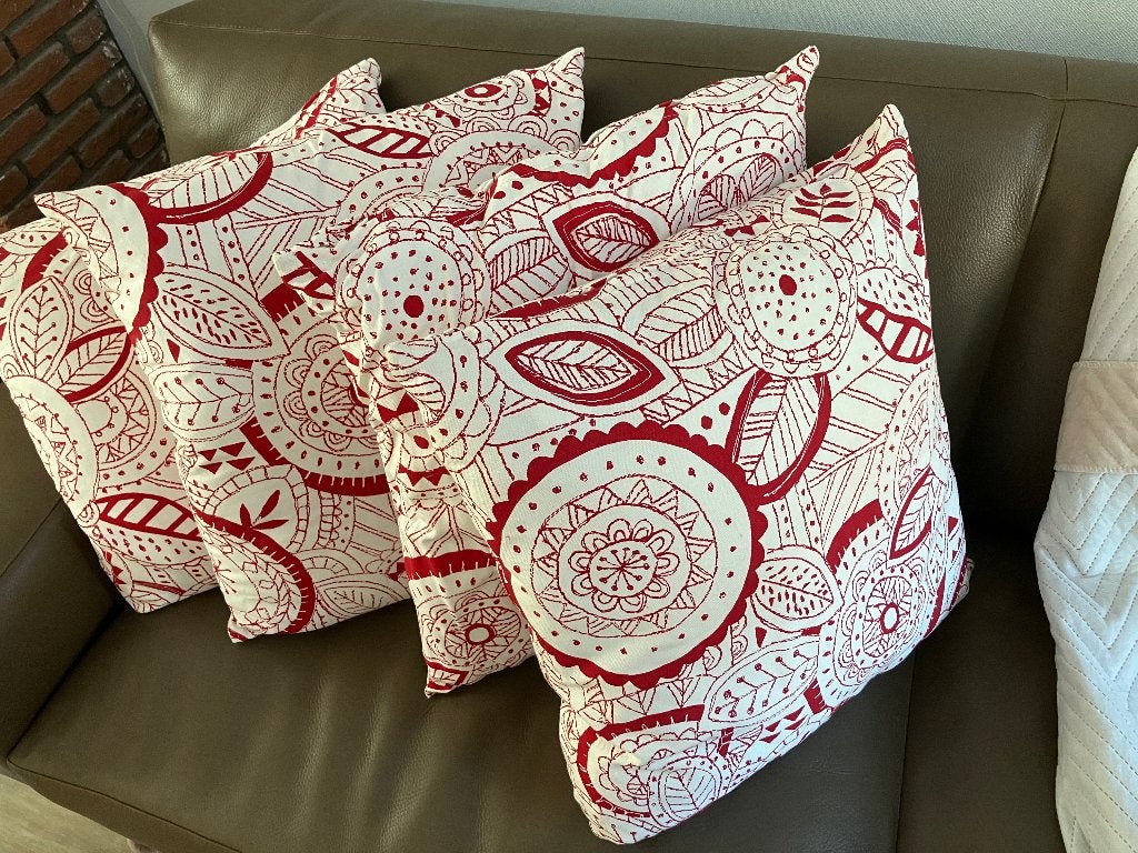 Kussens IKEA 50x50, Wasbaar, IKEA, Vierkant, Ophalen of Verzenden