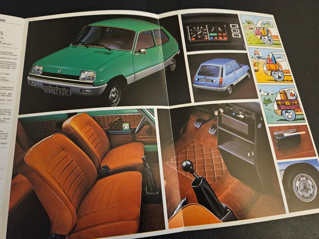 Brochure Renault 5 GTL, Ophalen of Verzenden, Zo goed als nieuw, Renault