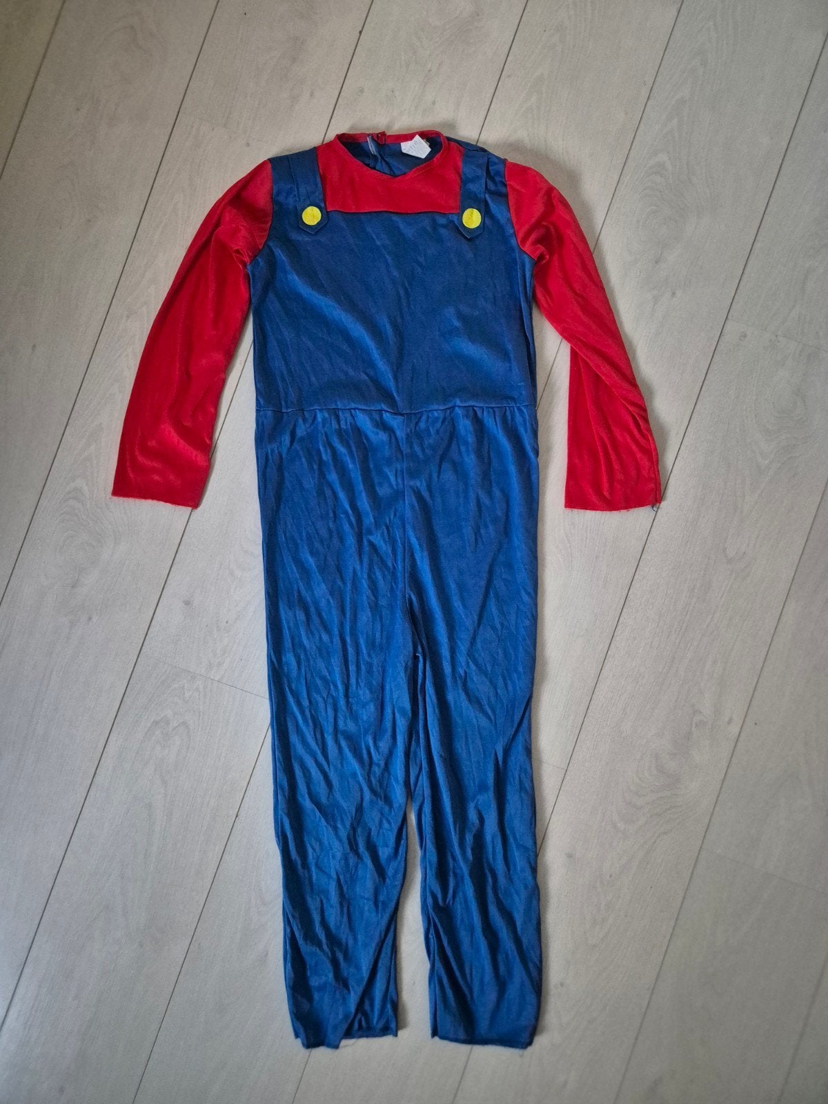 Mario kostuum voor kinderen - Maat 139-155cm, Ophalen of Verzenden, Zo goed als nieuw