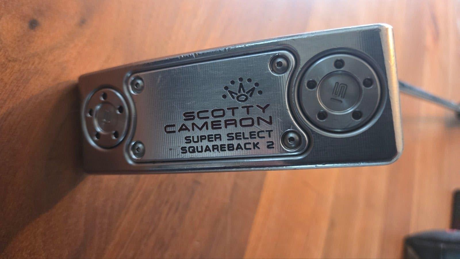 Scotty Cameron Super Select Squareback 2 putter 34", Sport en Fitness, Golf, Ophalen of Verzenden, Club