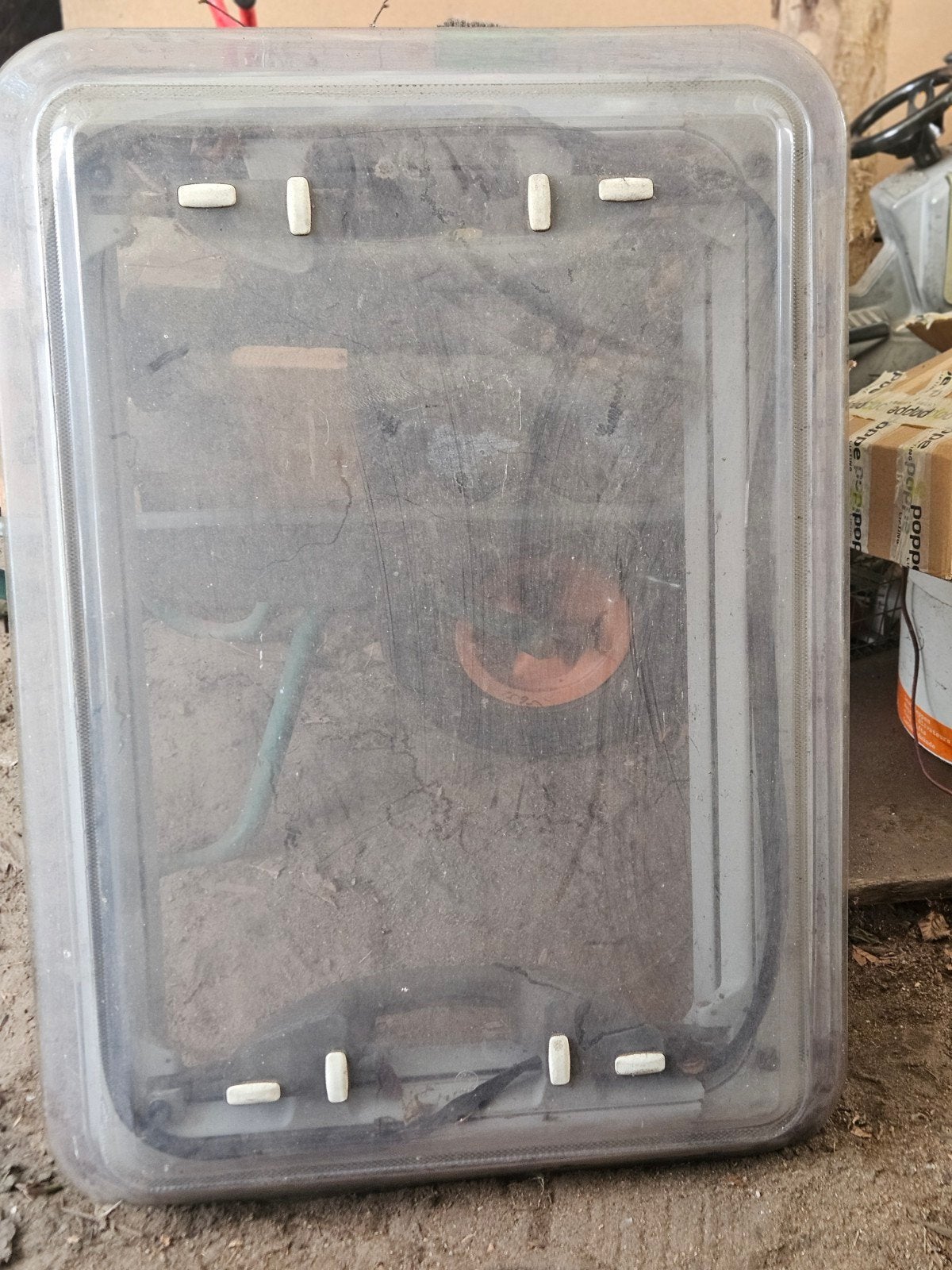 Dometic Heki 1 Acryl Dakluik (Enkel Glas) - Gebruikt, Ophalen, Gebruikt
