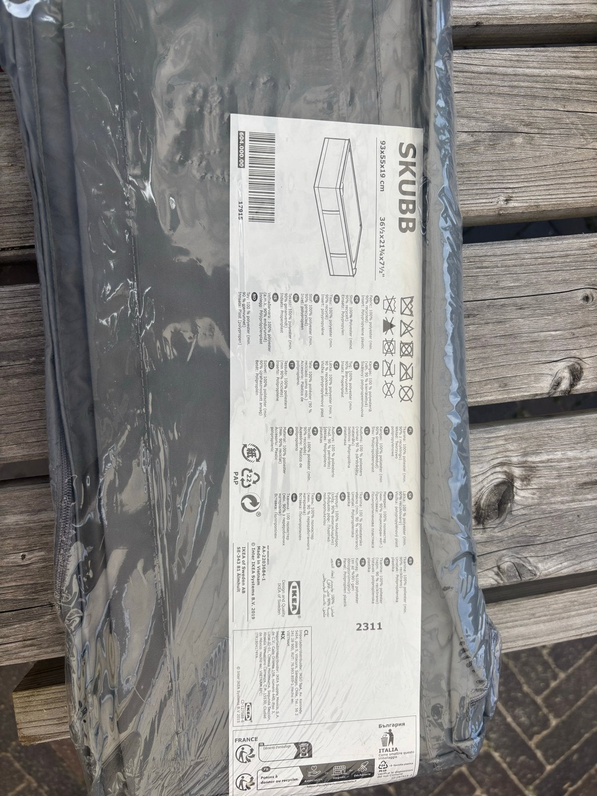 IKEA SKUBB Opbergdoos - Nieuw in verpakking, Ophalen, Kunststof, Nieuw, 50 tot 100 cm
