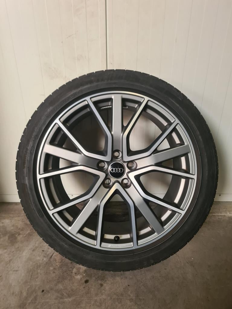 20' Audi Q3 F3 Sportback Velgen met zomerbanden Origineel, Auto-onderdelen, Banden en Velgen, 255 mm, Banden en Velgen, Ophalen of Verzenden