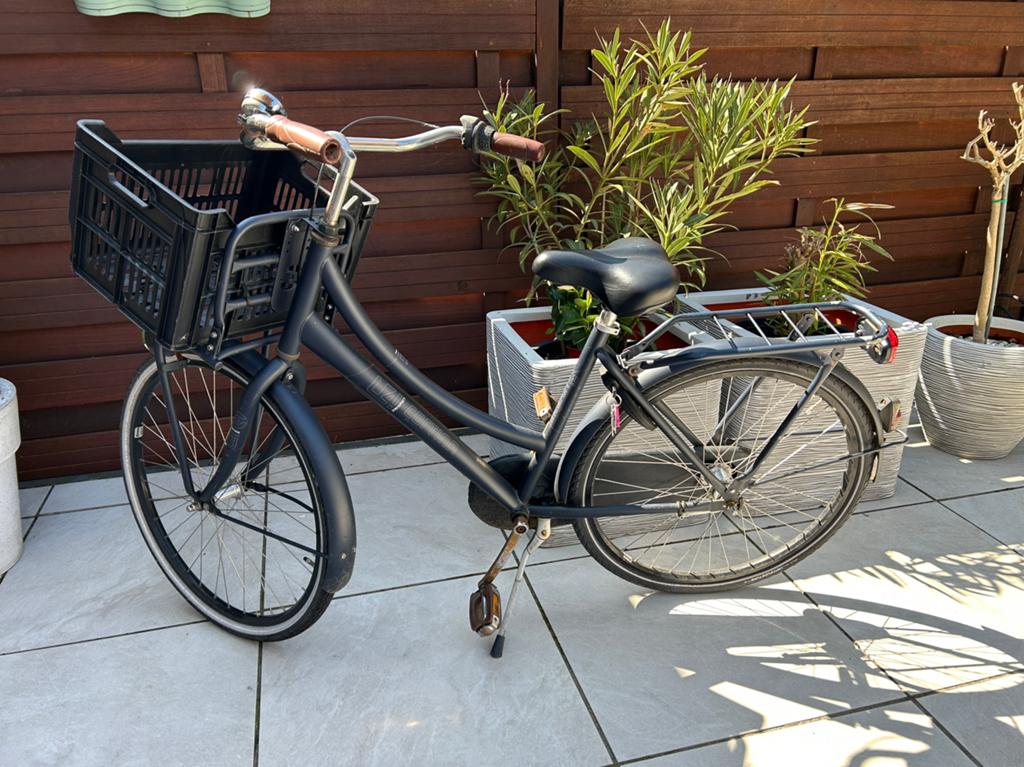 Cortina U4 26 inch fiets donkerblauw, Ophalen, Gebruikt, Versnellingen