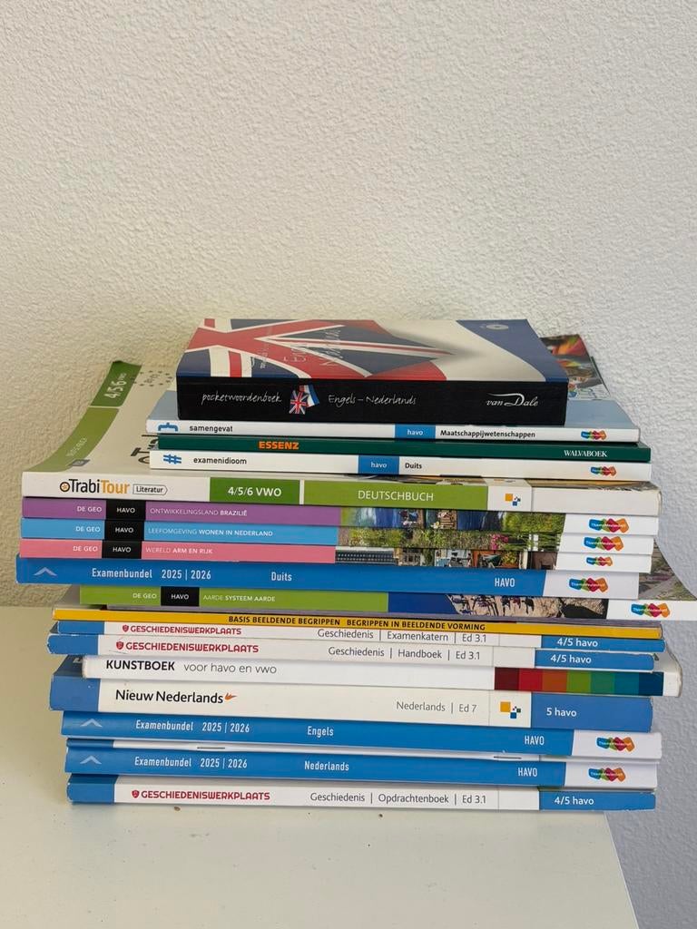 5 HAVO Examen boeken/opdrachtenboek/examenidoom, Boeken, Ophalen of Verzenden, Nieuw, HAVO, Aardrijkskunde