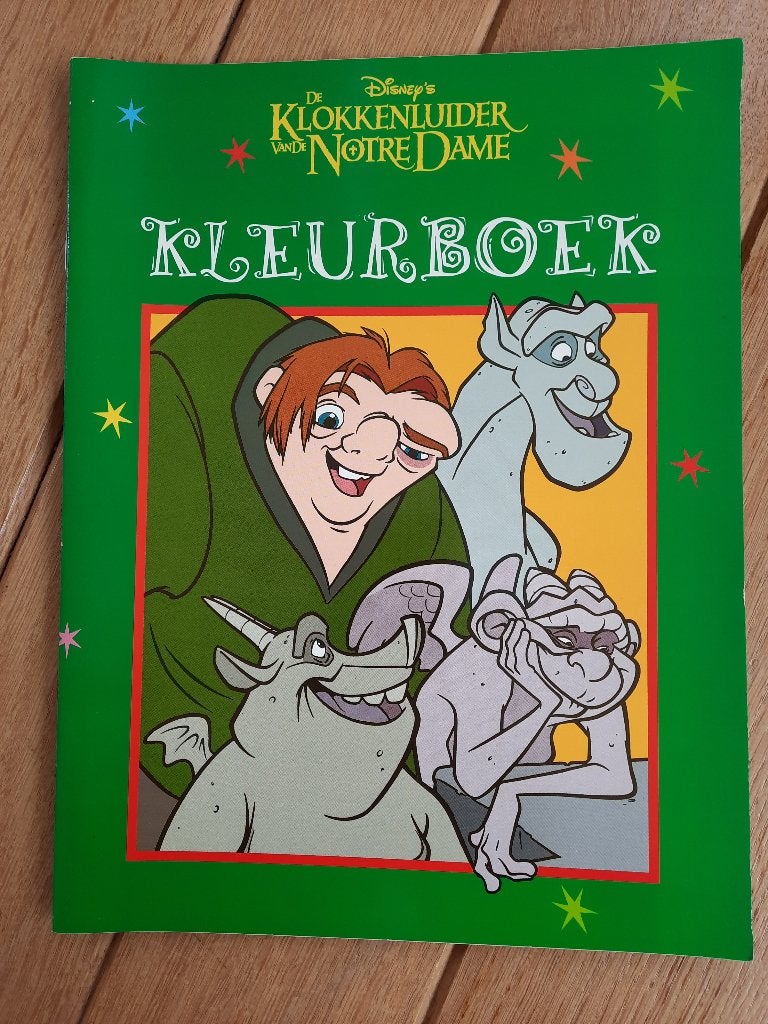 Disney's De Klokkenluider van de Notre Dame kleurboek 1997, Ophalen of Verzenden