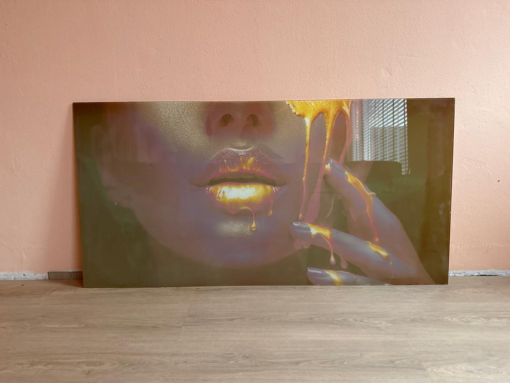 Glass art, lippen, Ophalen