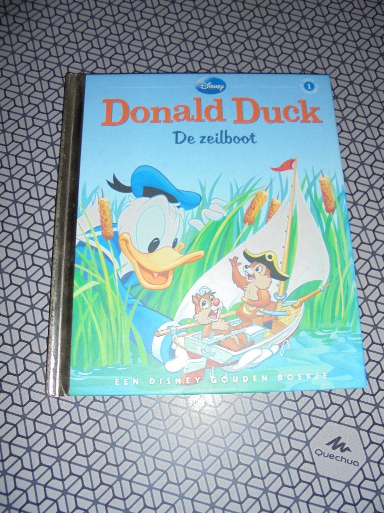 Disney gouden boekje Donald Duck De Zeilboot, Ophalen of Verzenden, Zo goed als nieuw, Disney, Sprookjes