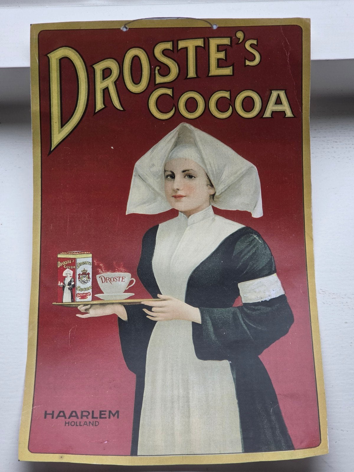 Droste cacao Reclame kaart, Ophalen of Verzenden, Overige typen