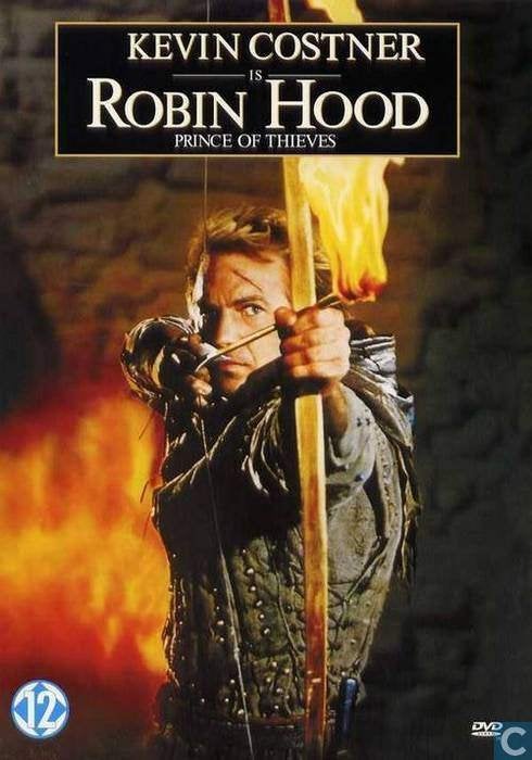 Robin Hood: Prince of thieves (Kevin Reynolds), Vanaf 12 jaar, Ophalen of Verzenden, Zo goed als nieuw