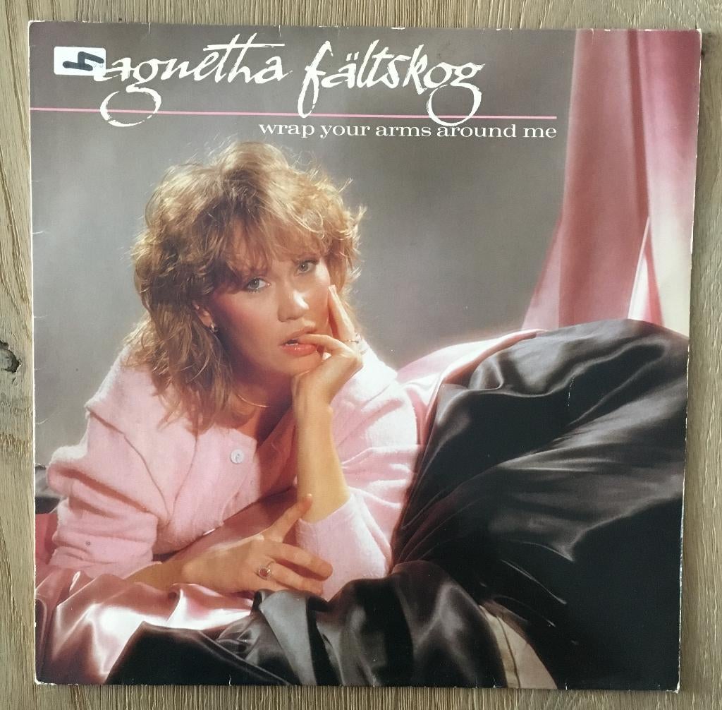 Agnetha Fältskog – Wrap Your Arms Around Me, Gebruikt, 1980 - 1989, Ophalen of Verzenden, Inclusief binnenhoes