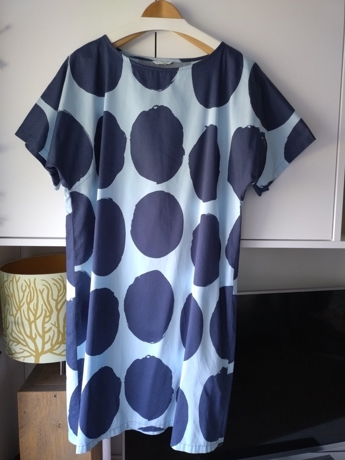 Marimekko Mika Piirainen jurk L ZGAN, Ophalen of Verzenden, Zo goed als nieuw, Onder de knie