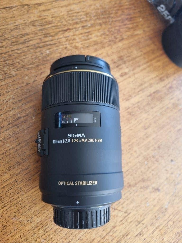 Sigma lens, Sigma, Telelens, Ophalen of Verzenden, 105 mm