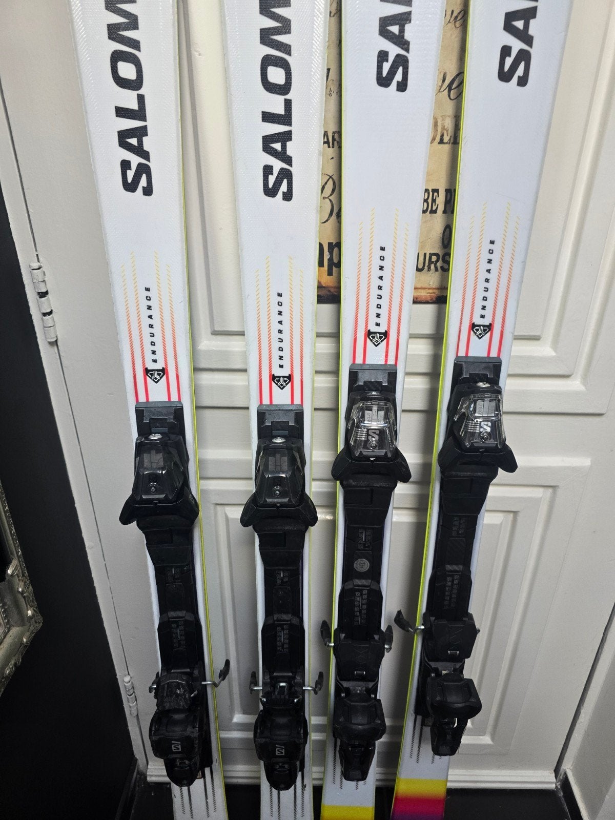 165cm SALOMON S MAX ENDURANCE NP799 ALL ROUND, Sport en Fitness, Skiën en Langlaufen, 160 tot 180 cm, Zo goed als nieuw, Carve