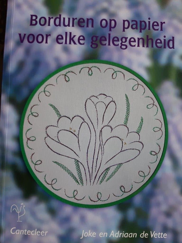 Borduren op papier voor elke gelegenheid, Hobby en Vrije tijd, Verzenden, Zo goed als nieuw, Patroon