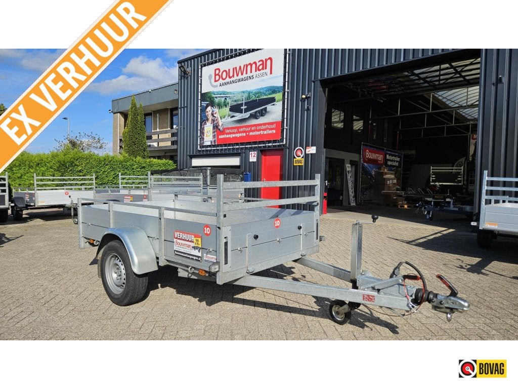 Anssems BSX 1350 KG. 251 x 130/Hoogrek/Disselslot/Nethaken, Gebruikt
