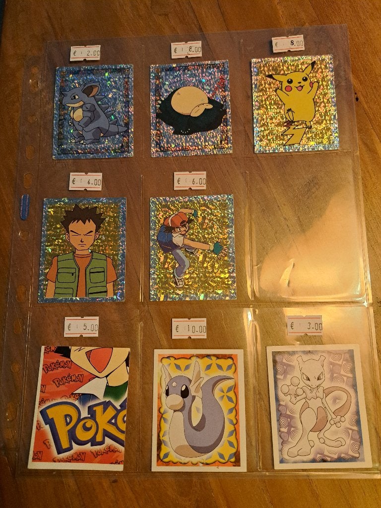 Pokemon Dunkin Boomer stickers, Ophalen of Verzenden, Zo goed als nieuw, Overige typen