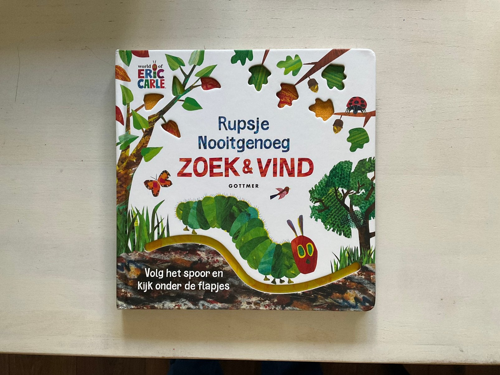 Rupsje Nooitgenoeg, Zoek & Vind, Boeken, Ophalen, Zo goed als nieuw, Eric Carle