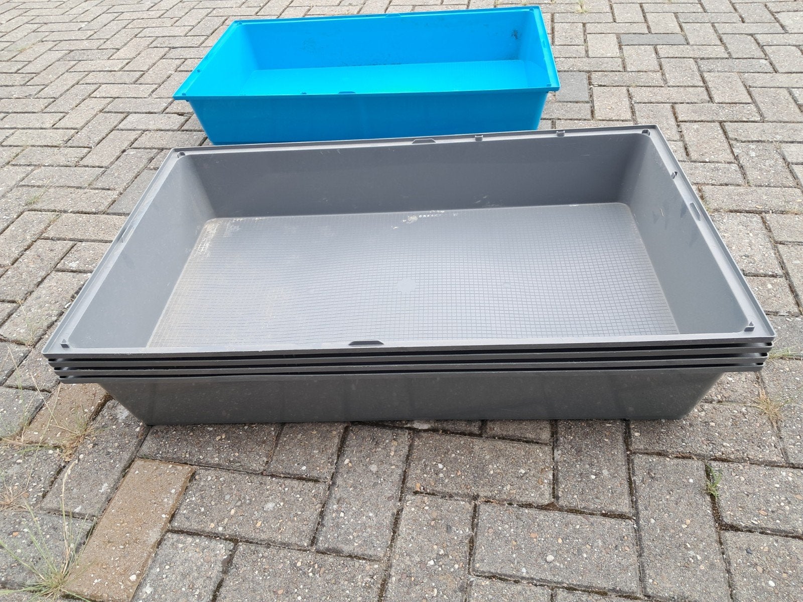Onderbak voor konijnen of cavia's 95 x 57 cm, Dieren en Toebehoren, Kooi, Gebruikt, Cavia, 75 tot 110 cm