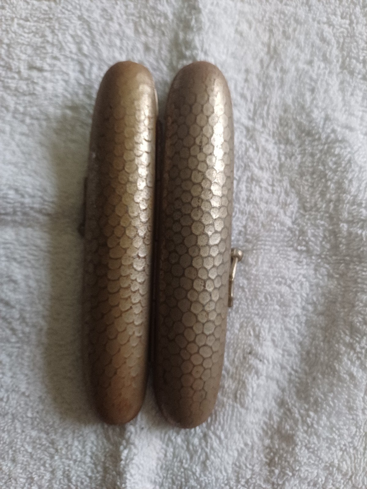 Vintage metalen sigarenkoker, Ophalen of Verzenden