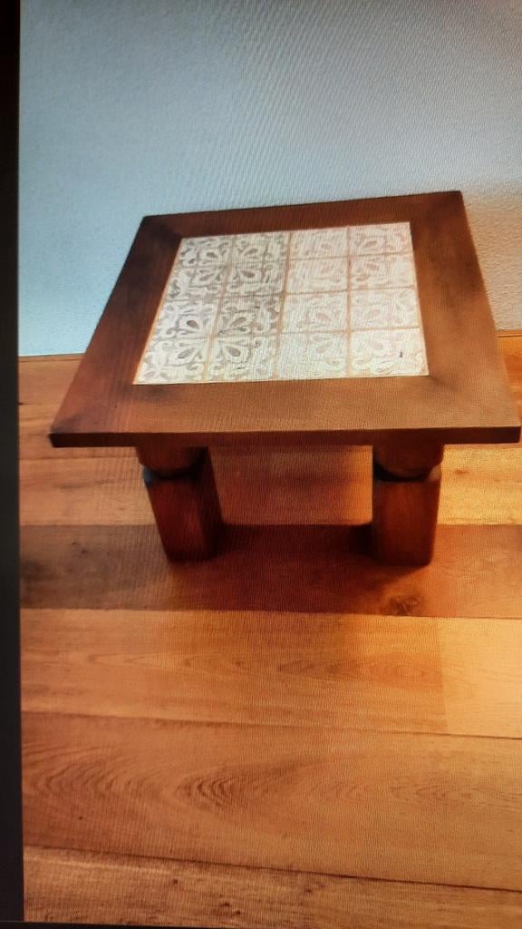 Te koop antieke tegeltafel ca.1820, Antiek en Kunst, Antiek | Meubels | Tafels, Ophalen